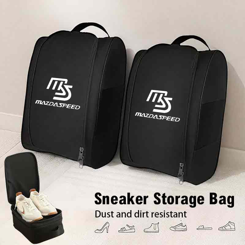 Sneaker Case - 車用スニーカーバッグ 携帯用シューズ収納ケース 旅行用オーガナイザー マツダ6 3 5