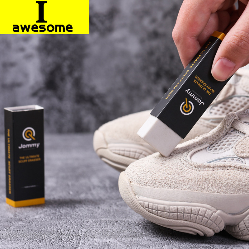 Sneaker Care Spray - スエードシープスキンのクリーニング消しゴム,マットレザー生地のケア,天然ゴム製スクラブニングブラシ