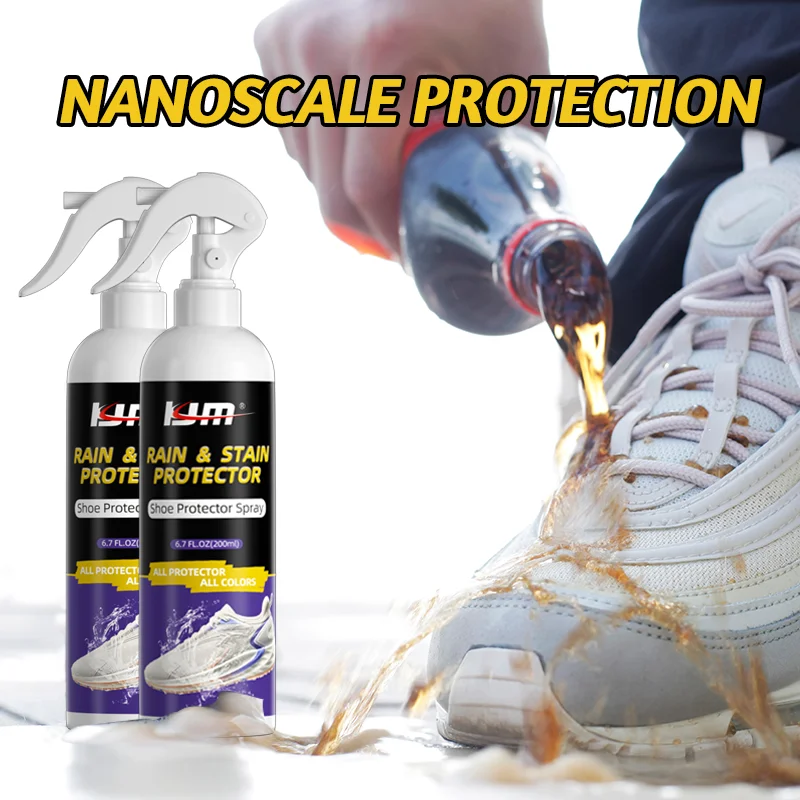 Sneaker Protector Spray - 靴プロテクタースプレー防水汚れ防止剤スニーカー革ブーツキャンバスシューズ防塵防雨長持ち