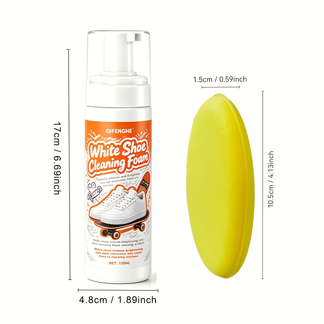 携帯用ノンリンスホワイトシューズクリーナーフォーム、スニーカ - Sneaker Cleaner のレビューと価格
