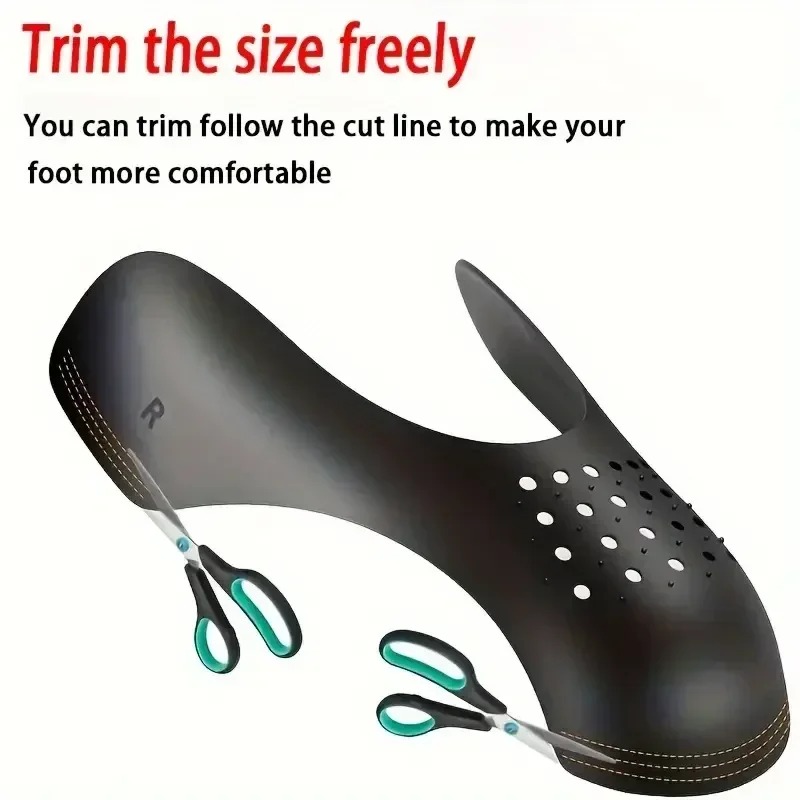 4 個の抗しわ靴プロテクタースニーカー用つま先キャップ抗しわ - Sneaker Shoe Care Kit のレビューと価格
