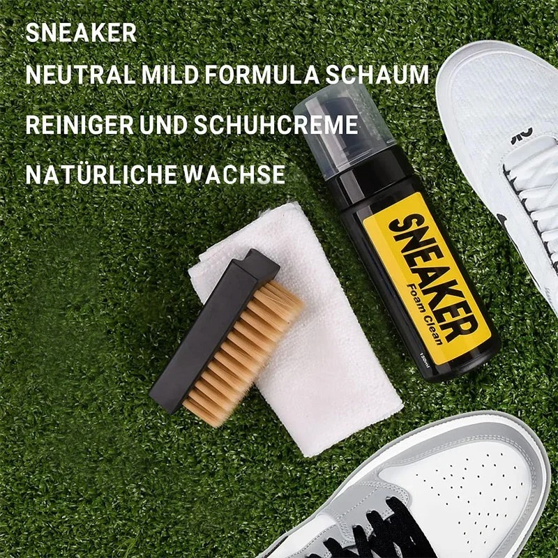 スポーツシューズフォームクリーナーキット ドライクリーニング - Leather Sneaker Care Kit のレビューと価格