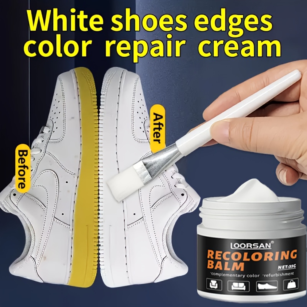 LOORSAN 新しいホワイトシューズエッジ修復剤 35g  - Sneaker Cleaner のレビューと価格