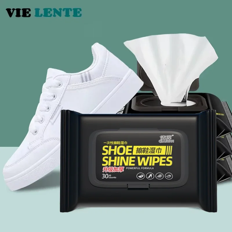 12-60 個使い捨て靴クリーンワイプポータブル白靴クリーニ - Sneaker Cleaner のレビューと価格