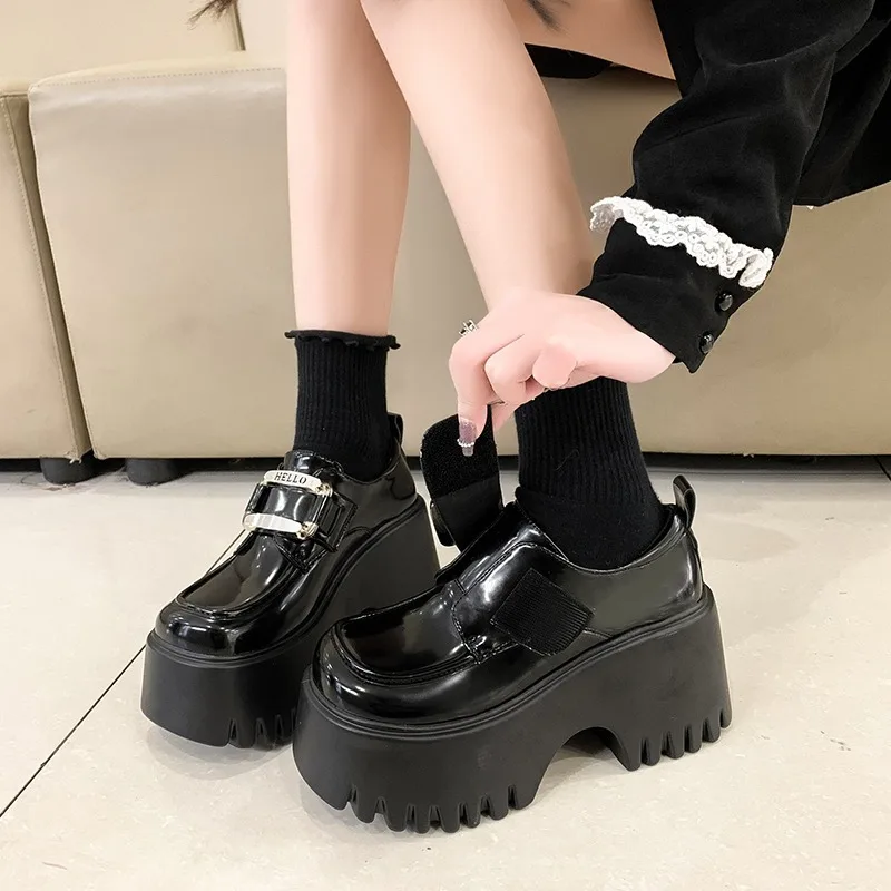 女性用防水レザープラットフォームシューズ,ハイウェッジ,カジ - Leather Sneaker Care Kit のレビューと価格