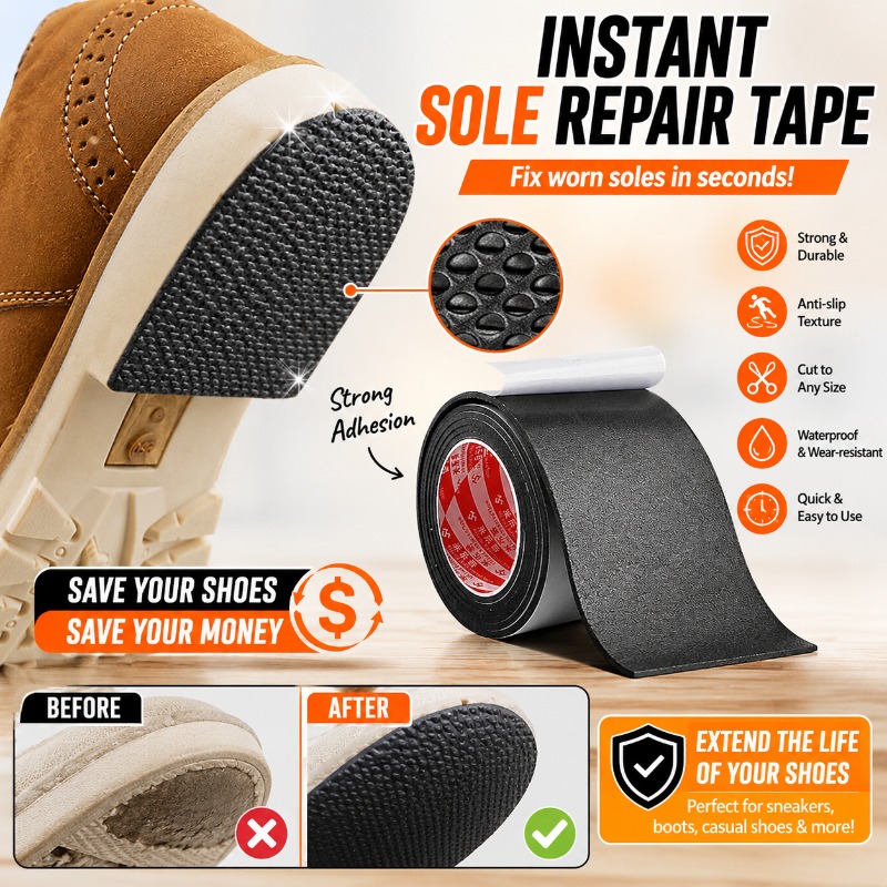 1PC ソールサイレントアンチスリップステッカースニーカーノ - Sneaker Shoe Care Kit のレビューと価格