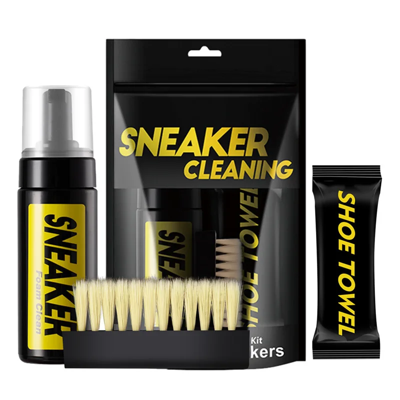 水なしフォームスニーカークリーナー 150 ミリリットル靴ク - Sneaker Shoe Care Kit のレビューと価格