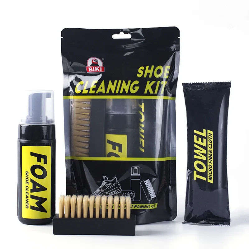 水なしフォームスニーカークリーナー 150 ミリリットル靴ク - Sneaker Shoe Care Kit のレビューと価格