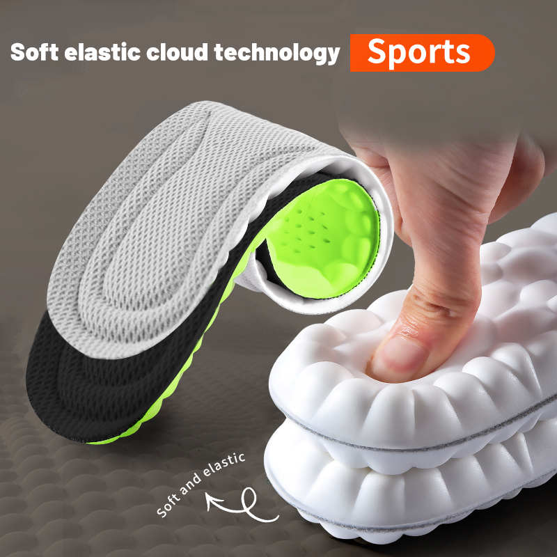 1 ペアのメモリーフォームインソール靴用男性女性ナノ抗菌マッ - Sneaker Care のレビューと価格