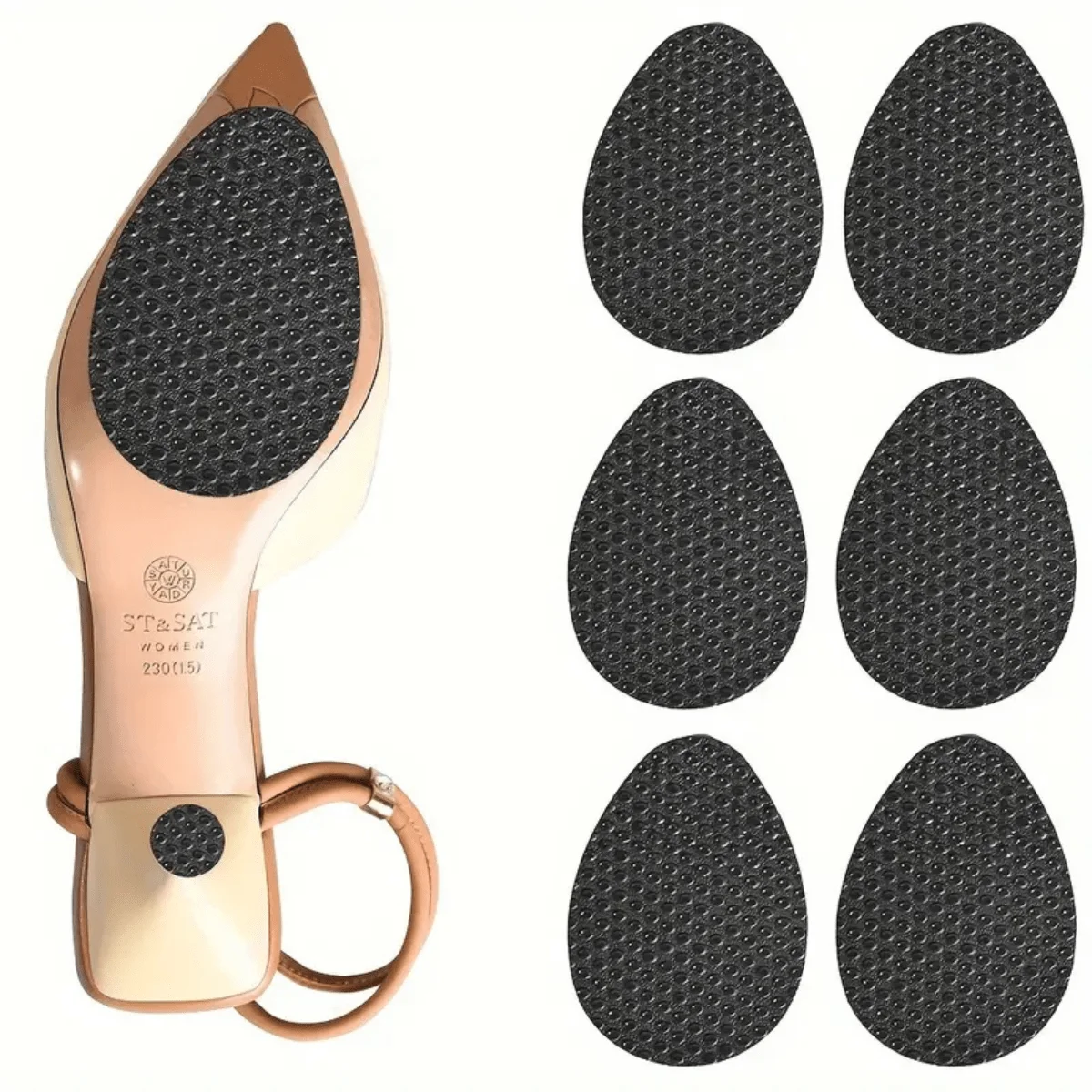 滑り止めゴム製靴パッド 1 ～ 3 ペア、ハイヒール/スニー - Sneaker Shoe Care Kit のレビューと価格