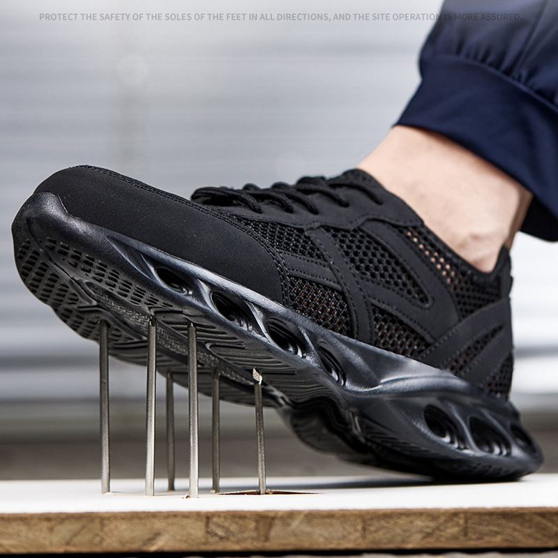 通気性のあるメンズ作業安全靴 軽量で快適な作業スニーカー 複 - Sneaker Care のレビューと価格