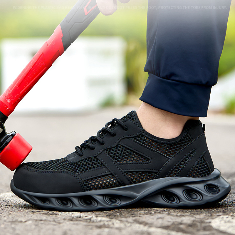 通気性のあるメンズ作業安全靴 軽量で快適な作業スニーカー 複 - Sneaker Care のレビューと価格