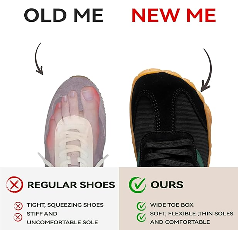 裸足感覚シューズ レディース メンズ ミニマリスト トレイル - Sneaker Case のレビューと価格