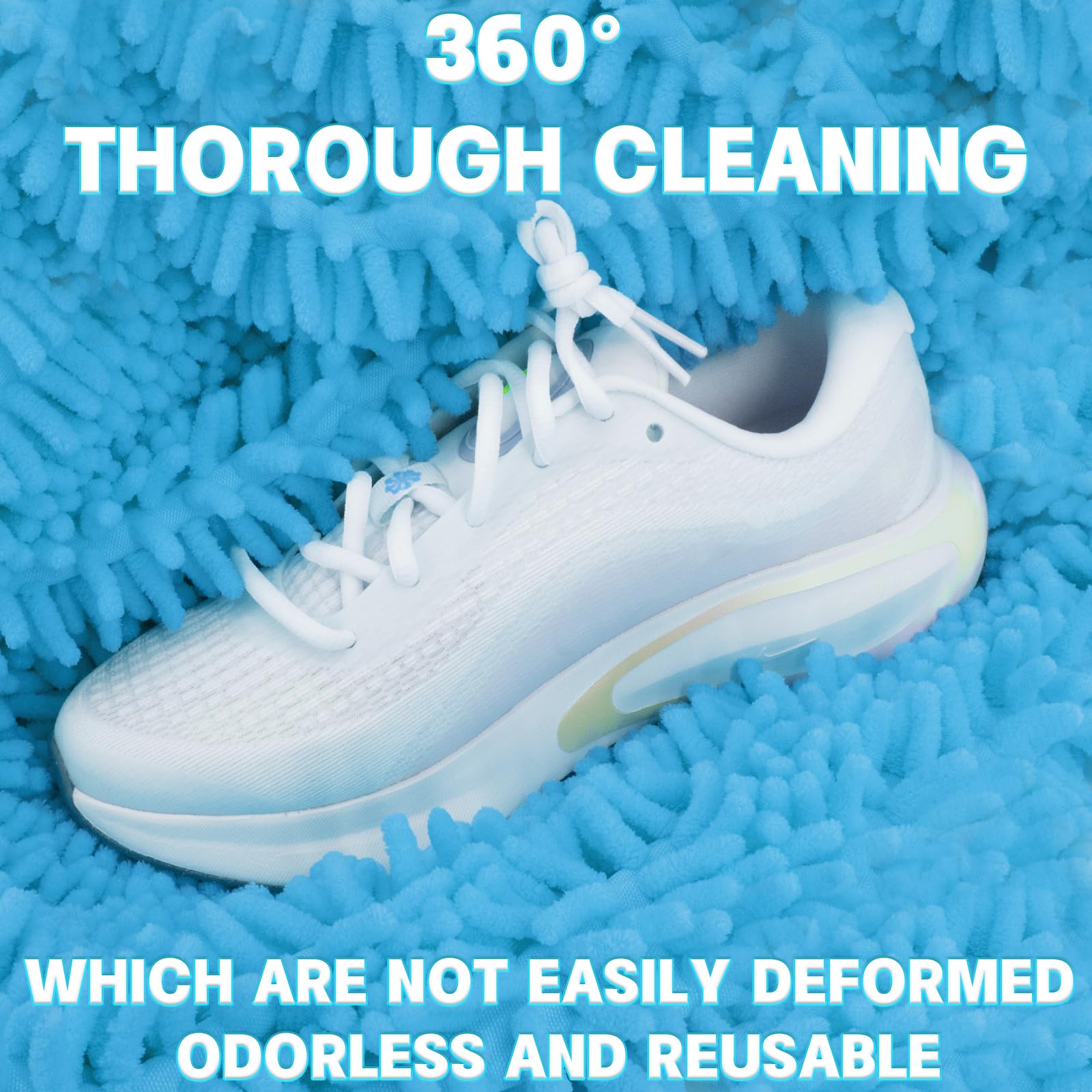 1/2/3 個再利用可能な靴洗浄ランドリーバッグ 360 ° - Sneaker Care のレビューと価格