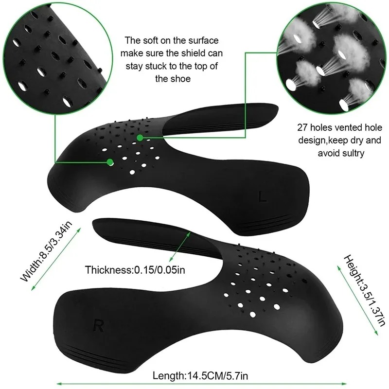 4/8個入り シューズクリースプロテクター つま先保護 -  - Sneaker Case のレビューと価格