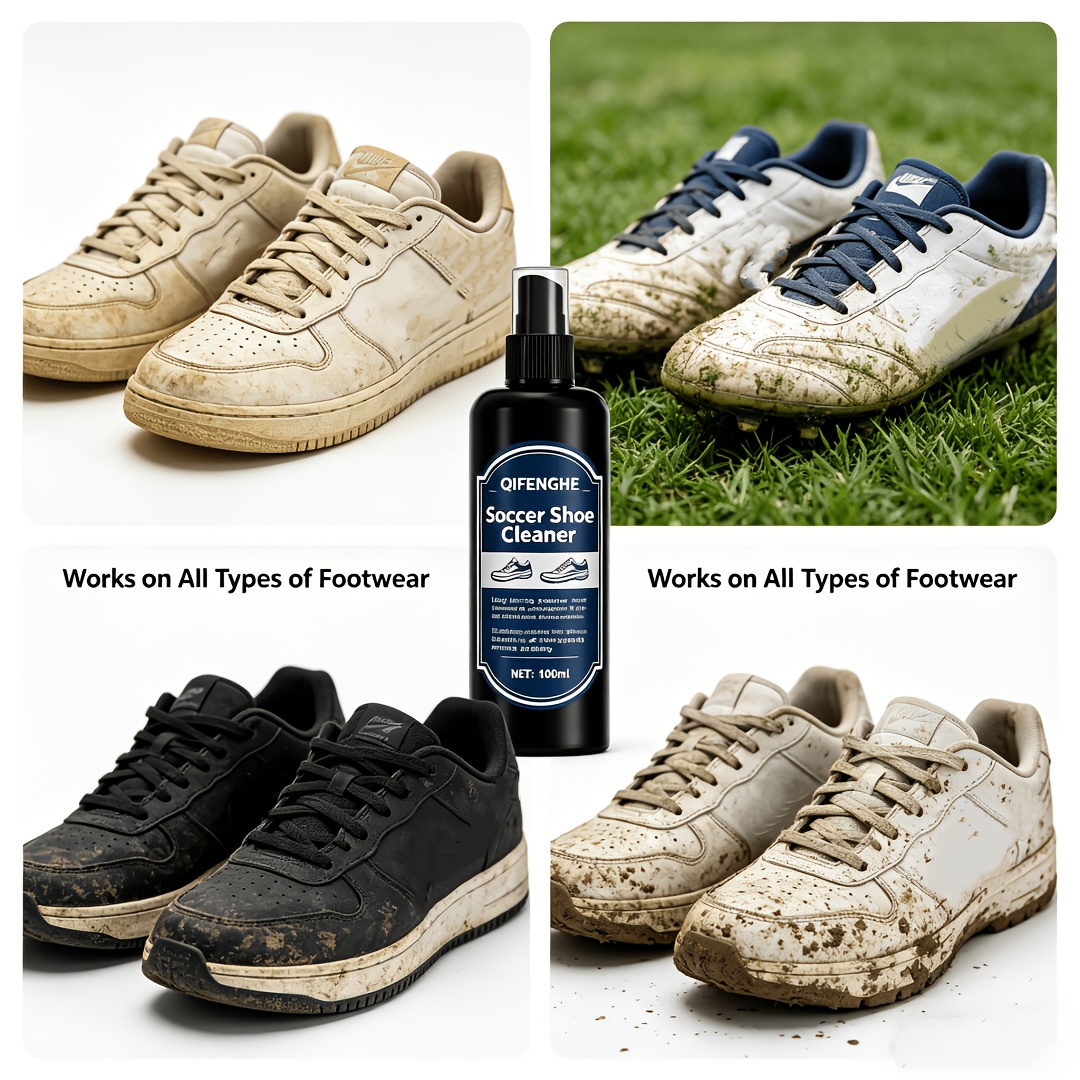 サッカーシューズクリーナースプレー インスタントスニーカーリ - Sneaker Cleaner のレビューと価格