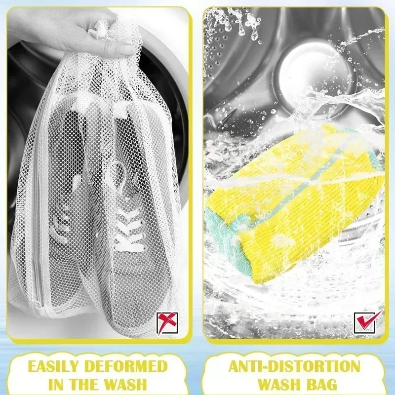 洗濯機用靴洗いバッグ メッシュプロテクター スニーカーの変形 - Sneaker Cleaner のレビューと価格