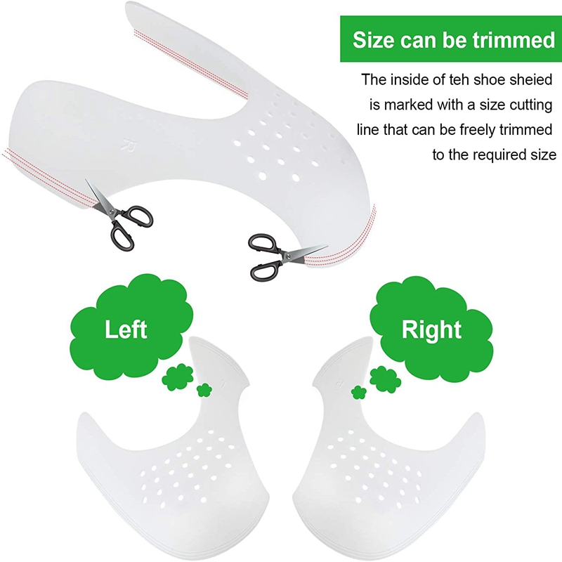 4 個折り目プロテクター靴ヘッドストレッチャースニーカー抗折 - Sneaker Protector Spray のレビューと価格