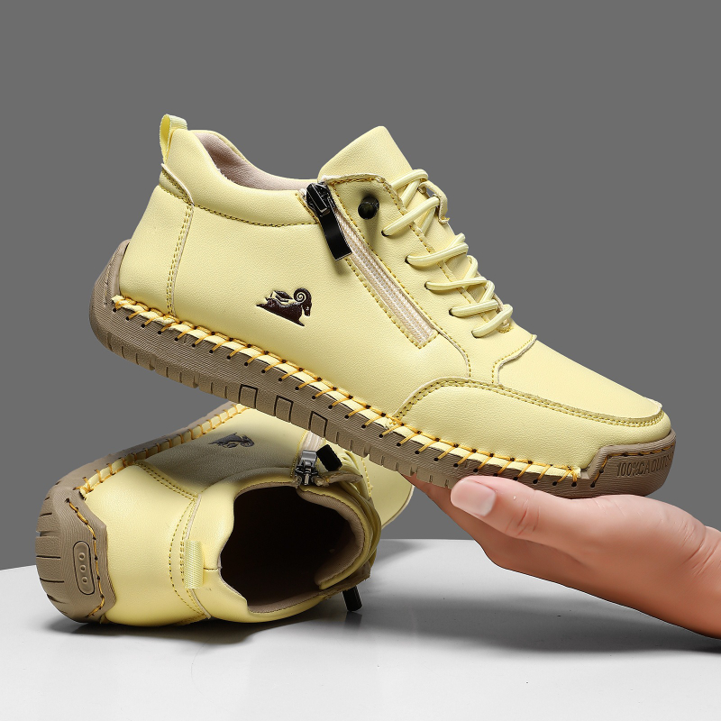 女性用スニーカー手作りレザーカジュアルシューズアウトドアソフ - Leather Sneaker Care Kit のレビューと価格